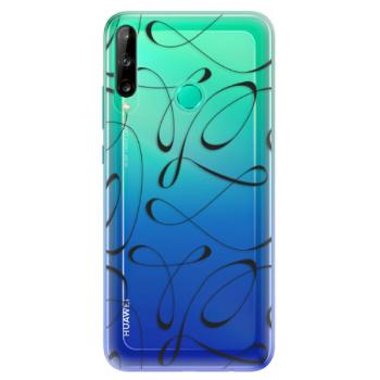 Odolné silikonové pouzdro iSaprio - Fancy - black - Huawei P40 Lite E