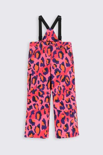 Dětské lyžařské kalhoty Coccodrillo růžová barva