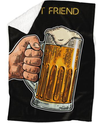 Deka Beer friend (Podšití beránkem: ANO)