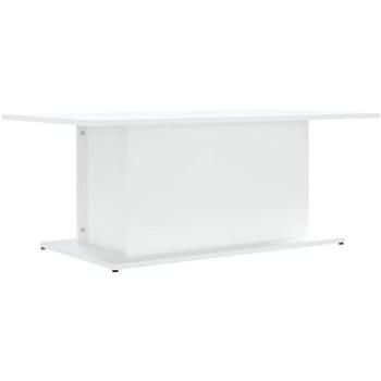 SHUMEE Konferenční stolek bílý 102 × 55,5 × 40 cm dřevotříska, 810307 (810307)