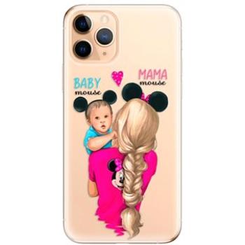 iSaprio Mama Mouse Blonde and Boy pro iPhone 11 Pro (mmbloboy-TPU2_i11pro)