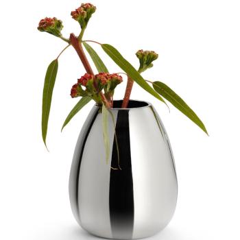 Váza ANAIS Philippi 23 cm stříbrné