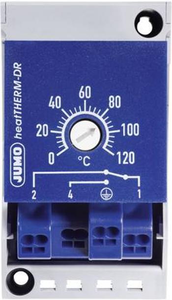 Vestavný bezpečnostní termostat na DIN lištu Jumo 603070/0002-7, 50 až 300 °C, 230 V/AC