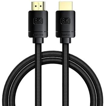 Baseus HDMI 2.1 kabel 8K M/M 1m černý (CAKGQ-J01)