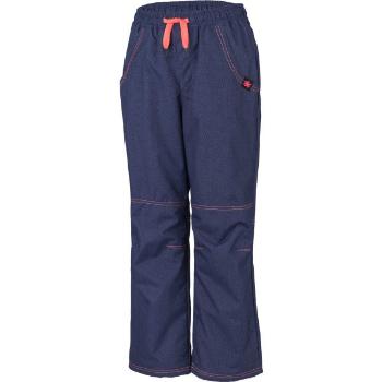 Lewro SIGI Dětské zateplené kalhoty, modrá, velikost 164-170