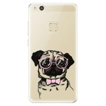 Odolné silikonové pouzdro iSaprio - The Pug - Huawei P10 Lite