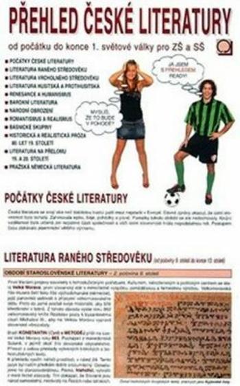 Přehled české literatury - Od počátku do konce 1. světové války pro ZŠ a SŠ - Bradáčová Dagmar