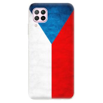 Odolné silikonové pouzdro iSaprio - Czech Flag - Huawei P40 Lite