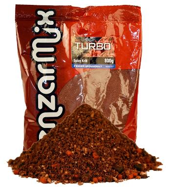 Benzar mix krmítková směs turbo feeder 800 g - spicy krill