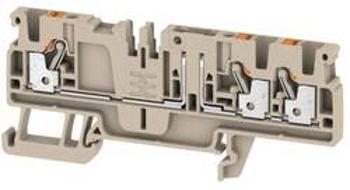 Průchodková svorka Weidmüller ADT 2.5 3C W/O DTLV, 1989940000, šedá, 50 ks