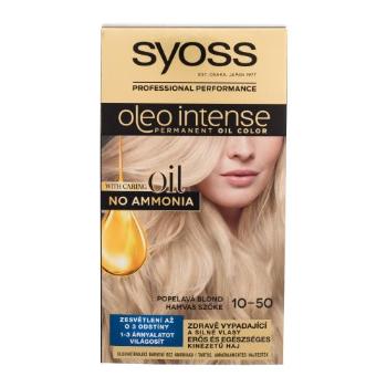 Syoss Oleo Intense Permanent Oil Color 50 ml barva na vlasy pro ženy 10-50 Ashy Blond na barvené vlasy; na blond vlasy