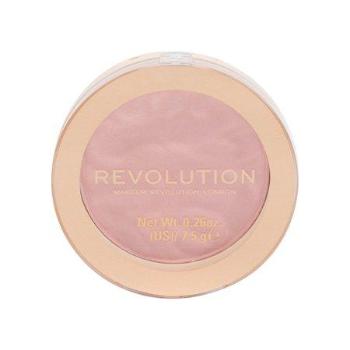 Makeup Revolution London Re-loaded Pudrová tvářenka Peaches & Cream 7,5 g