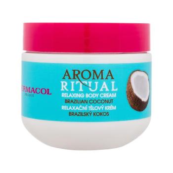 Dermacol Aroma Ritual Brazilian Coconut 300 g tělový krém pro ženy na dehydratovanou pleť