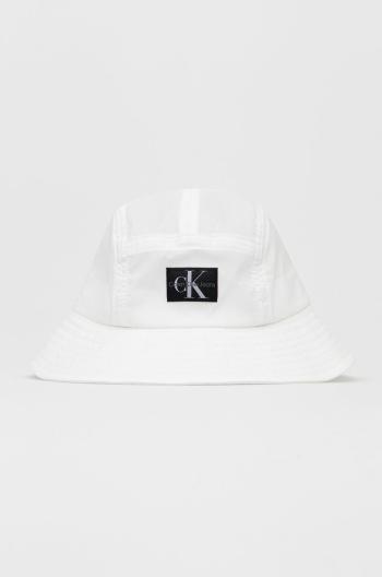 Dětský klobouk Calvin Klein Jeans bílá barva