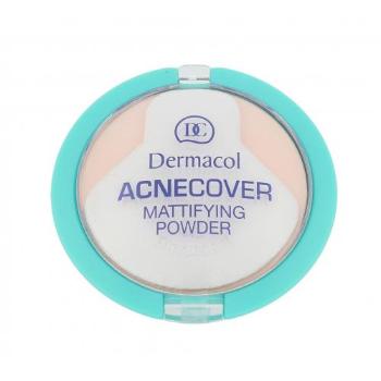 Dermacol Acnecover Mattifying Powder 11 g pudr pro ženy Porcelain