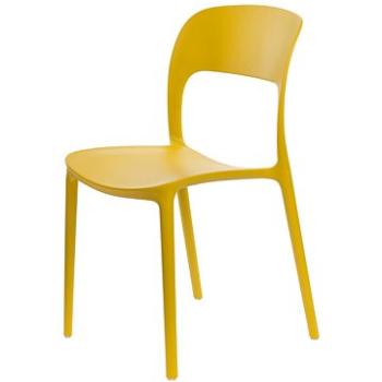 Židle Flexi žlutá (IAI-8956)