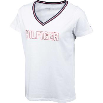 Tommy Hilfiger CN TEE SS Dámské tričko, bílá, velikost M