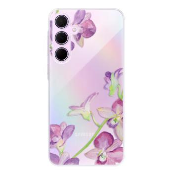 Odolné silikonové pouzdro iSaprio - Purple Orchid - Samsung Galaxy A35 5G