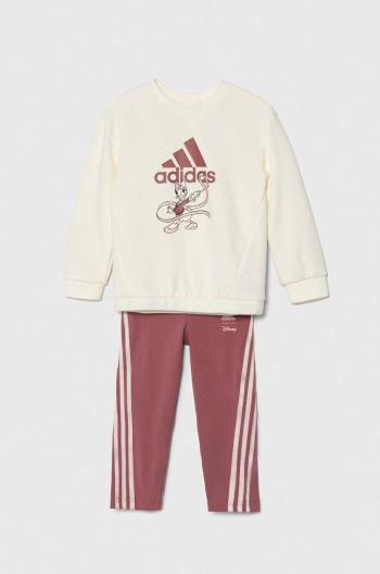 Dětská souprava adidas I DY MDOG růžová barva, IZ2835