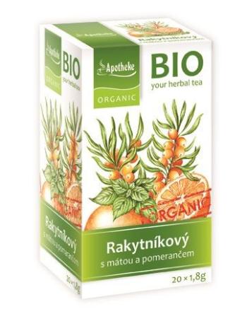 Apotheke BIO Rakytníkový čaj s mátou a pomerančem porcovaný čaj 20x1,8 g