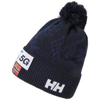 Helly Hansen TEAM POM BEANIE Čepice s bambulí, tmavě modrá, velikost UNI