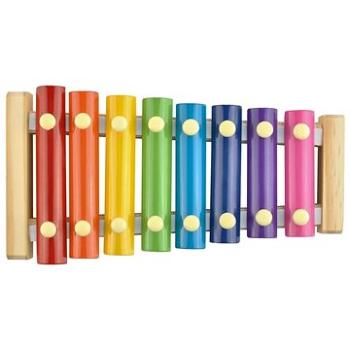Xylofon dětské barevné cimbálky (6078)
