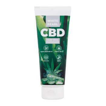 White Pearl CBD Aloe Vera Toothpaste 75 ml zubní pasta unisex