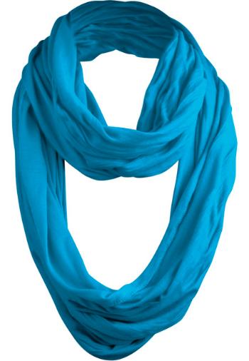 Urban Classics Wrinkle Loop Scarf turquoise - UNI