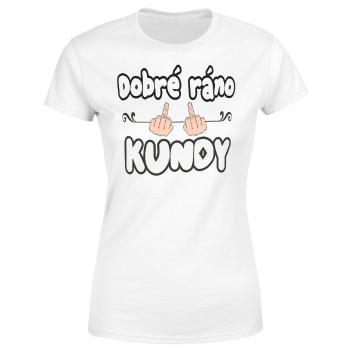 Tričko Dobré ráno kundy (Velikost: 2XL, Typ: pro ženy)