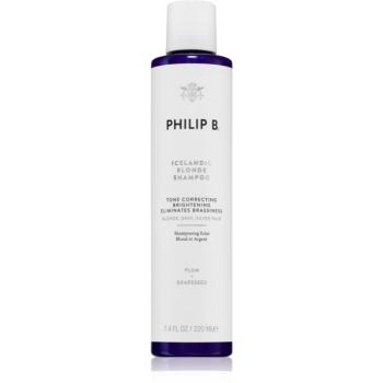 Philip B. Icelandic Blonde šampon pro blond a šedivé vlasy 220 ml