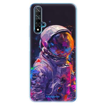 Odolné silikonové pouzdro iSaprio - Neon Astronaut - Huawei Nova 5T