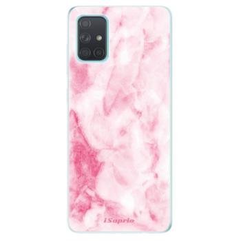 Odolné silikonové pouzdro iSaprio - RoseMarble 16 - Samsung Galaxy A71