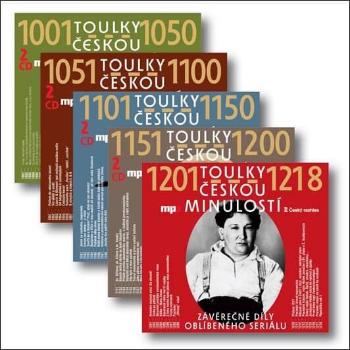 Toulky českou minulostí 1001-1218 komplet, Různí interpreti (9 MP3-CD) - mluvené slovo