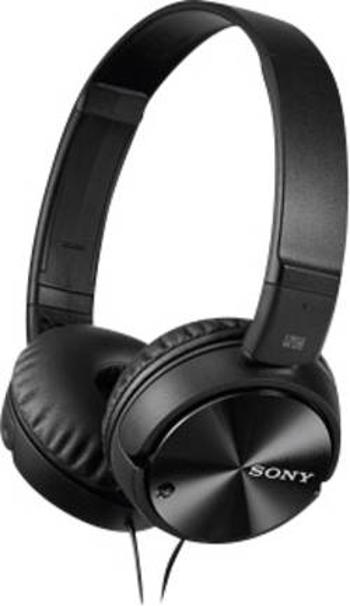 Cestovní sluchátka On Ear Sony MDR-ZX110NA MDRZX110NAB.CE7, černá