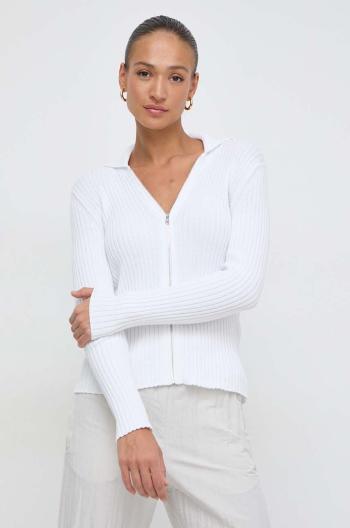 Kardigan Max Mara Leisure dámský, bílá barva, lehký, 2416341018600