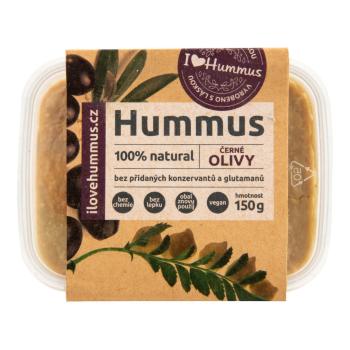 I LOVE HUMMUS Hummus - cizrnová pomazánka s černými olivami 150 g