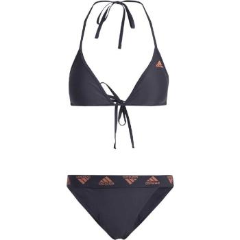 adidas TRIANGLE BIKINI Dámské dvoudílné plavky, tmavě šedá, velikost