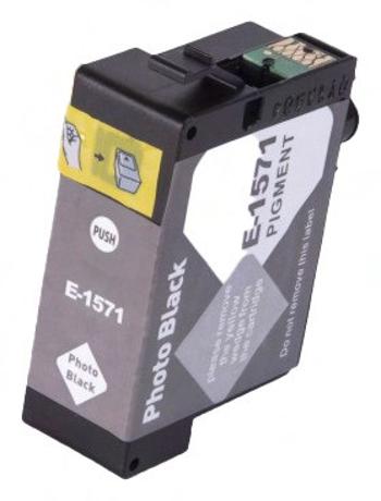 EPSON T1571 (C13T15714010) - kompatibilní cartridge, fotočerná, 26ml