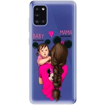 iSaprio Mama Mouse Brunette and Girl pro Samsung Galaxy A31 (mmbrugirl-TPU3_A31)