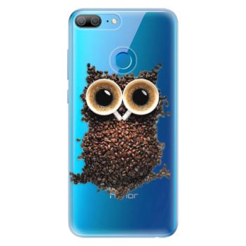 Odolné silikonové pouzdro iSaprio - Owl And Coffee - Huawei Honor 9 Lite