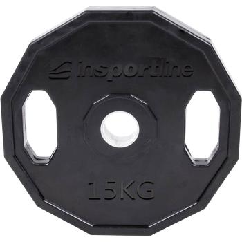 inSPORTline Ruberton Pogumovaný olympijský kotouč 15 kg,50mm