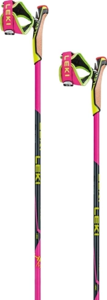 Leki HRC max - neonpink/neonyellow/carbon structure 150