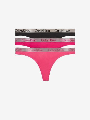 Calvin Klein Underwear	 Kalhotky 3 ks Růžová