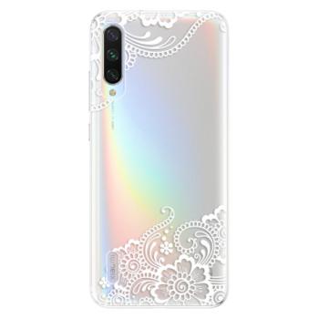 Odolné silikonové pouzdro iSaprio - White Lace 02 - Xiaomi Mi A3