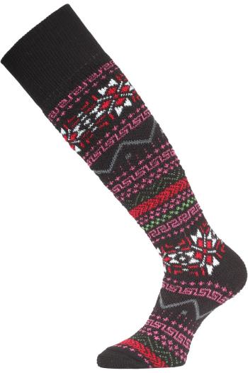 Lasting SKW 903 černá merino ponožky lyžařské Velikost: (34-37) S ponožky