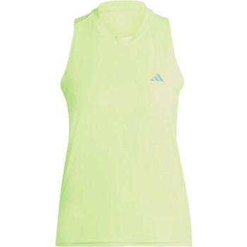 adidas RUN IT TANK TOP Dámské běžecké tílko, žlutá, velikost