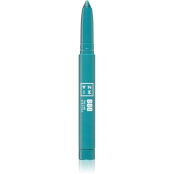 3INA The 24H Eye Stick dlouhotrvající oční stíny v tužce odstín 880 - Turquoise 1,4 g