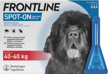 Frontline Spot On Dog XL 40-60 kg 3 x 4.02 ml