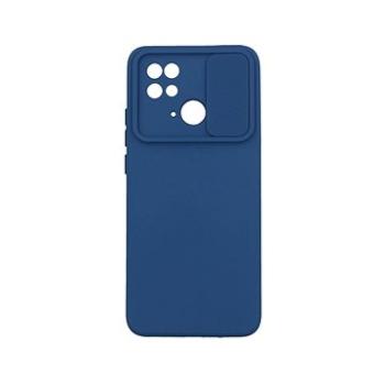 TopQ Kryt Camshield Soft Xiaomi Redmi 10C tmavě modrý 84511 (84511)