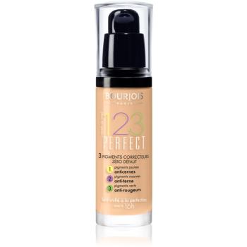 Bourjois 123 Perfect tekutý make-up pro perfektní vzhled odstín 55 Beige Fonce SPF 10 30 ml